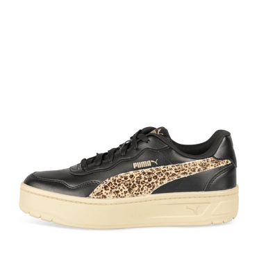 Sneakers NOIR/LEOPARD Woman