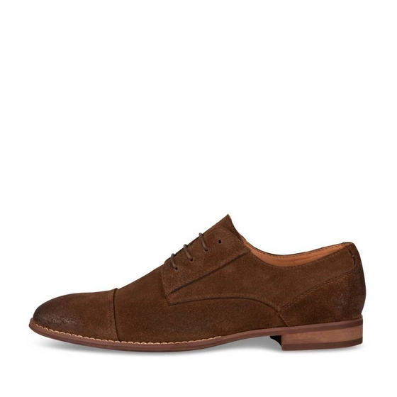 Derbies MARRON Homme