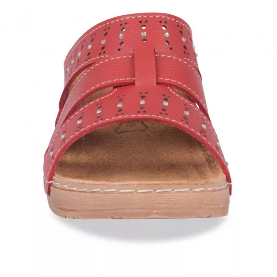 Mules RED NEOSOFT RELAX
