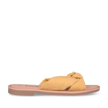 Mules JAUNE Femme