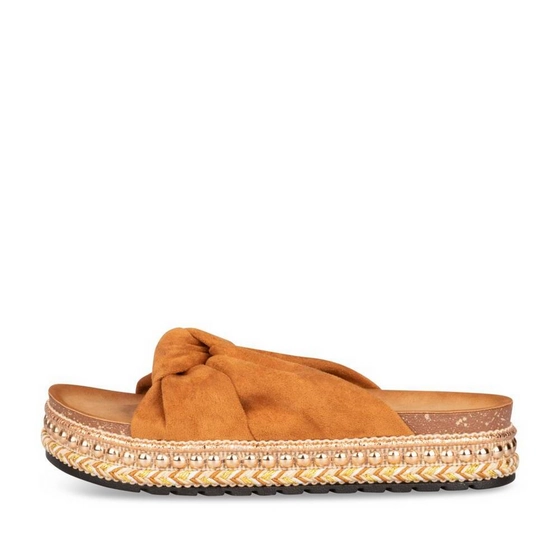 Mules COGNAC Femme