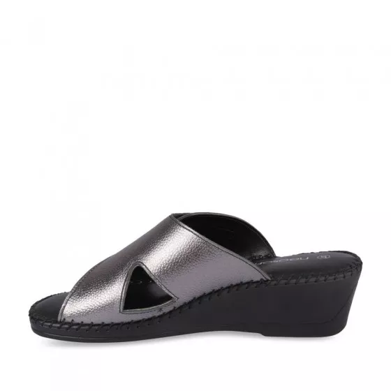 Mules SILVER NEOSOFT RELAX CUIR