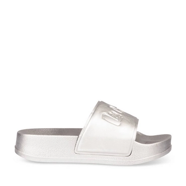 Claquettes ARGENT Femme