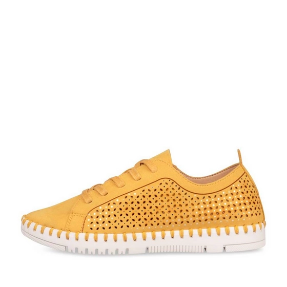 Baskets JAUNE Femme