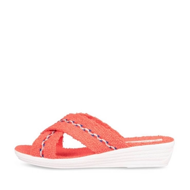 Mules ROUGE Femme
