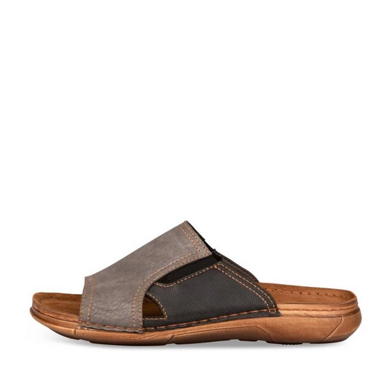 Mules GRIS Homme