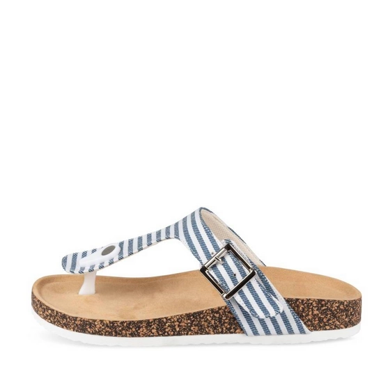 Tongs BLEU Femme