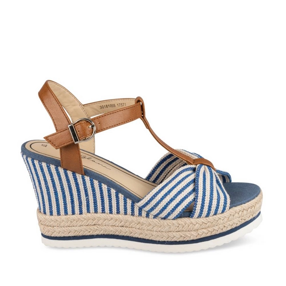 Sandals BLUE Woman