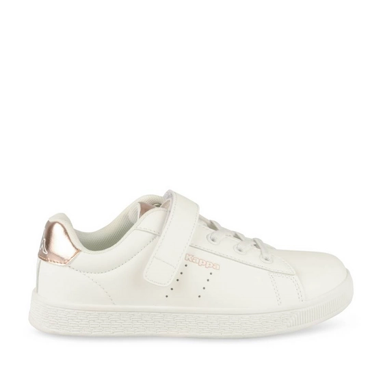 Baskets BLANC/ROSE Fille