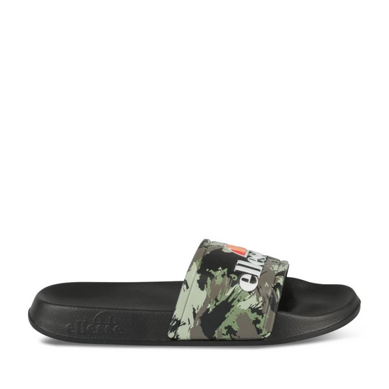 Claquettes KAKI CAMOUFLAGE Homme