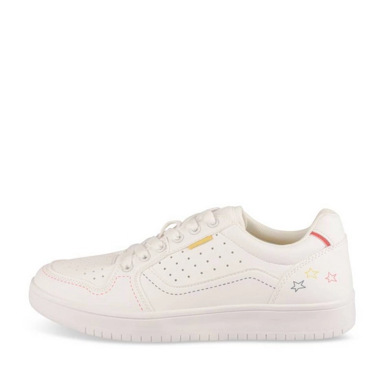 Baskets BLANC/MULTICO Femme