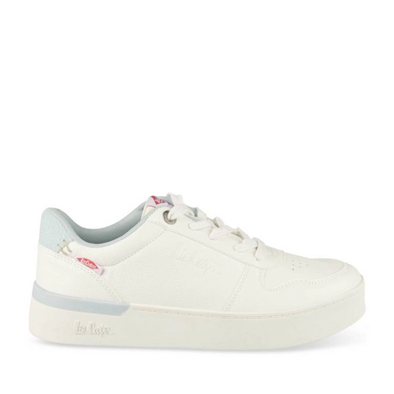 Baskets BLANC/BLEU Femme