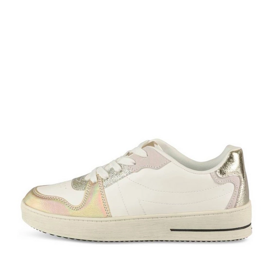 Baskets BLANC/OR Femme