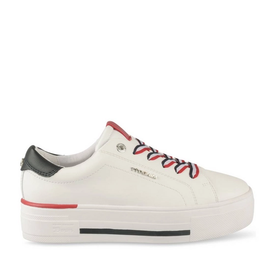Baskets BLANC/BLEU Femme