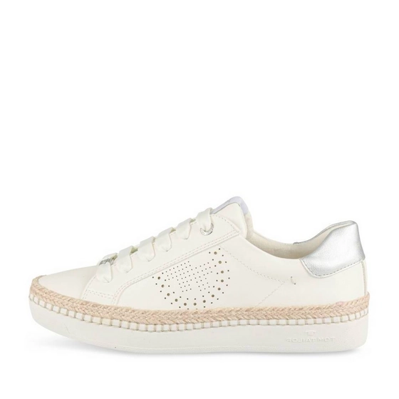 Baskets BLANC/ARGENT Femme