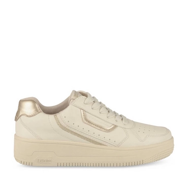 Baskets BLANC / BEIGE Femme