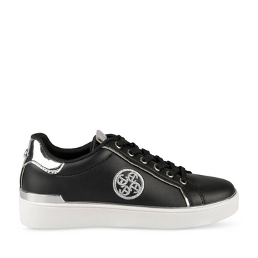 Baskets NOIR/ARGENT Femme