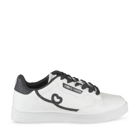 Baskets BLANC/NOIR Femme