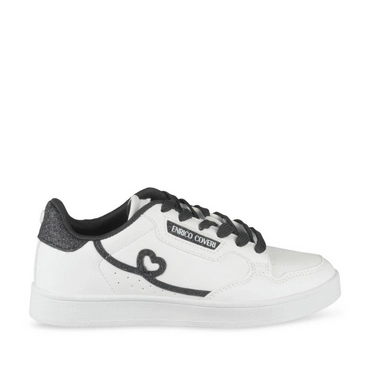 Baskets BLANC/NOIR Femme