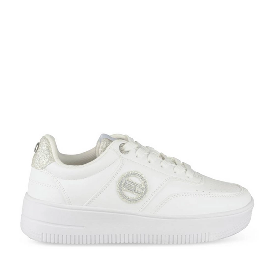 Baskets BLANC / BEIGE Femme