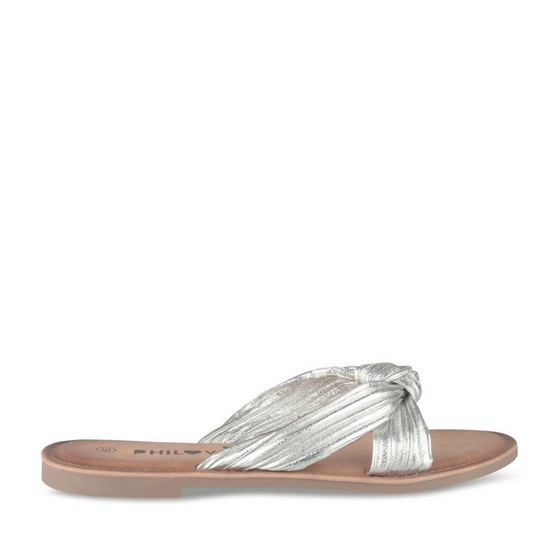 Mules ARGENT Femme