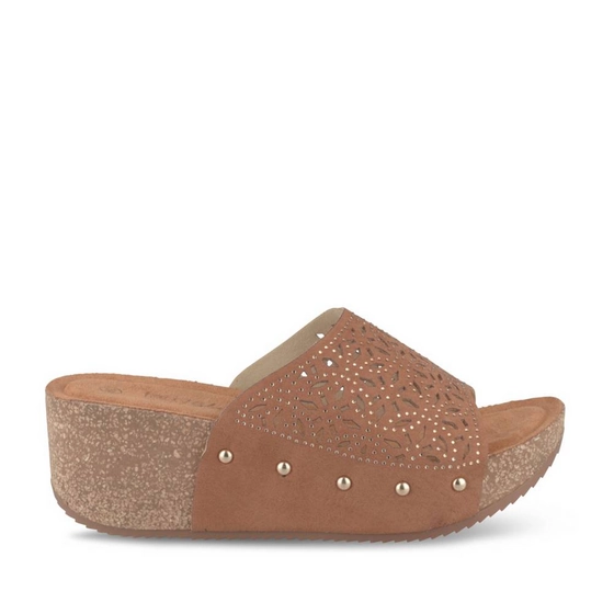 Mules COGNAC Femme