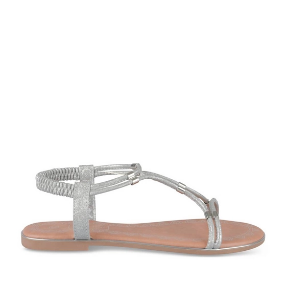 Sandals SILVER Woman