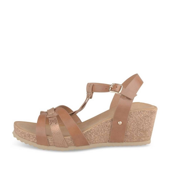 Sandals BROWN Woman