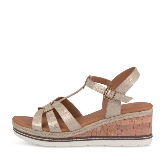 Sandals GOLD Woman