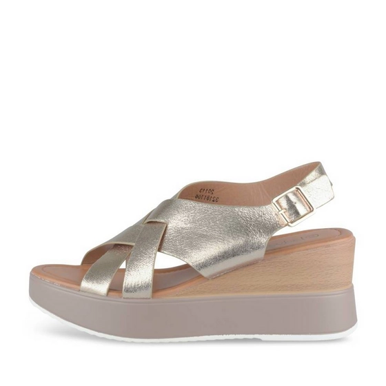 Sandals GOLD Woman