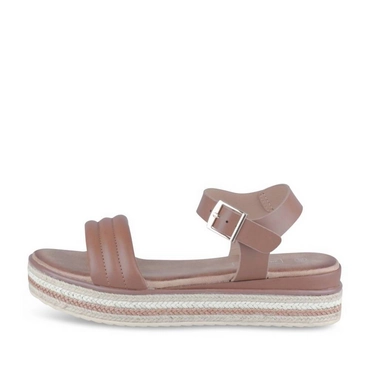 Sandals BROWN Woman