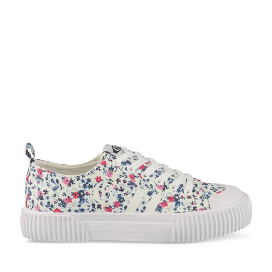 Baskets BLANC/BLEU Femme