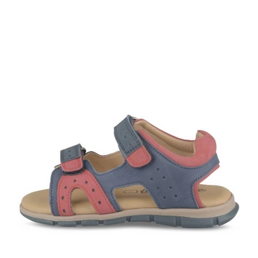 Sandales MARINE/ROUGE Garçon