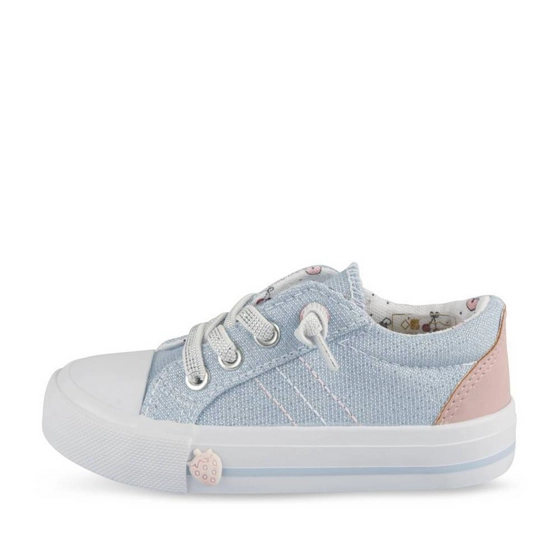 Baskets JEANS/ARGENT Fille