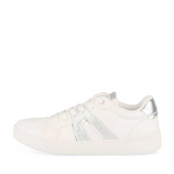 Baskets BLANC/ARGENT Femme