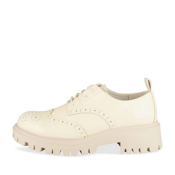 Derbies BEIGE Femme