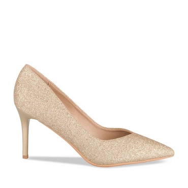 High heels GOLD Woman
