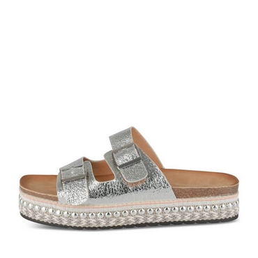 Mules ARGENT Femme