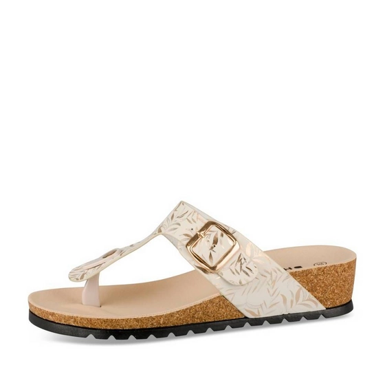 Tongs BEIGE Femme