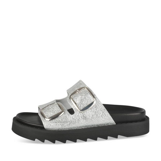 Mules ARGENT Femme