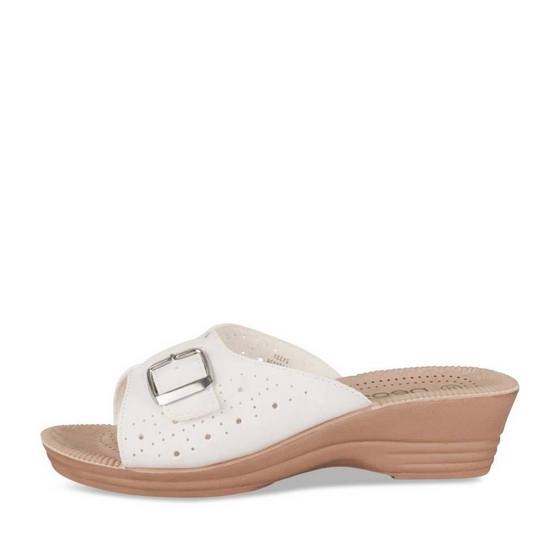 Mules BLANC Femme