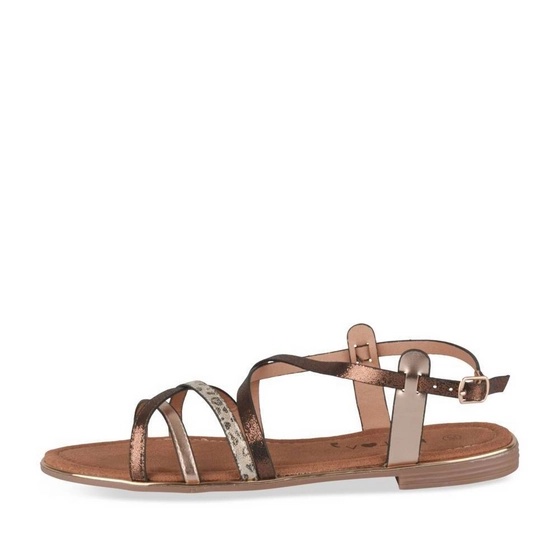 Sandals BROWN Woman
