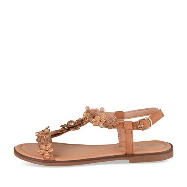 Sandals BROWN Woman