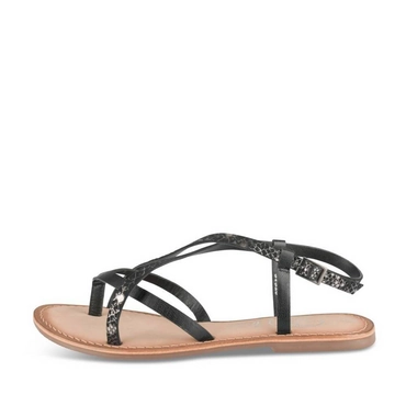 Sandals BLACK / PEWTER Woman