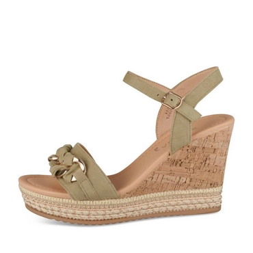 Sandals GREEN Woman