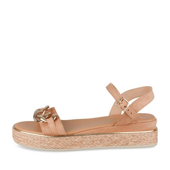 Sandals BROWN Woman