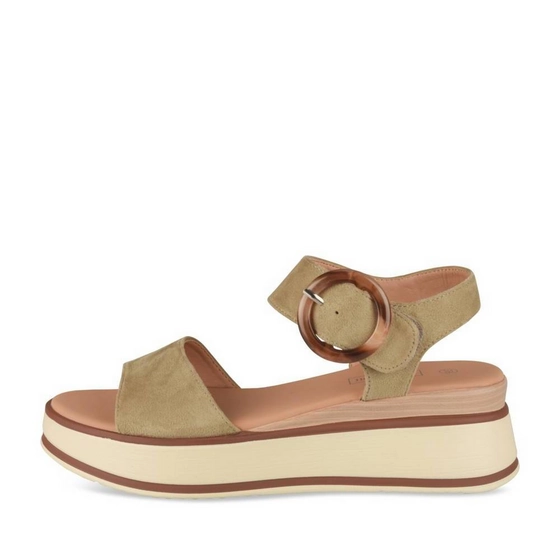 Sandales VERT Femme