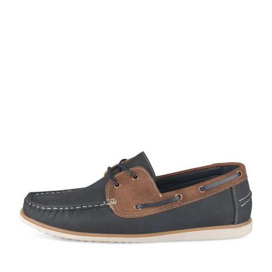 Mocassins MARRON/MARINE Homme