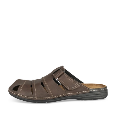 Mules MARRON Homme
