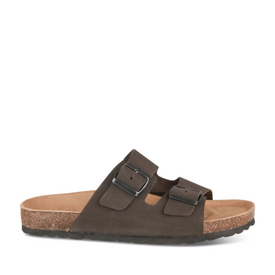 Mules BRUN Homme